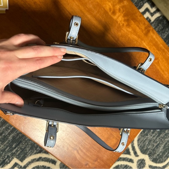 Limited Edition: Baby Blue Michael Kohrs Large Tote Bag - Picture 7 of 15